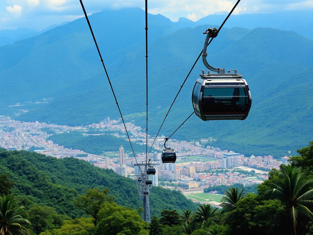 The Metrocable to Parque Arví